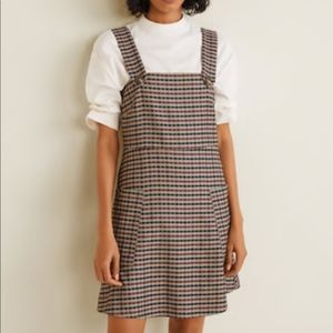 NWT Mango Plaid Dress